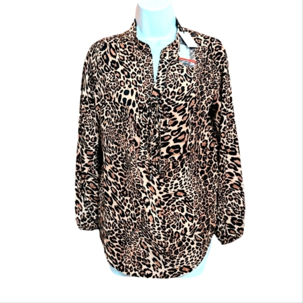 Insight Cheetah print blouse
